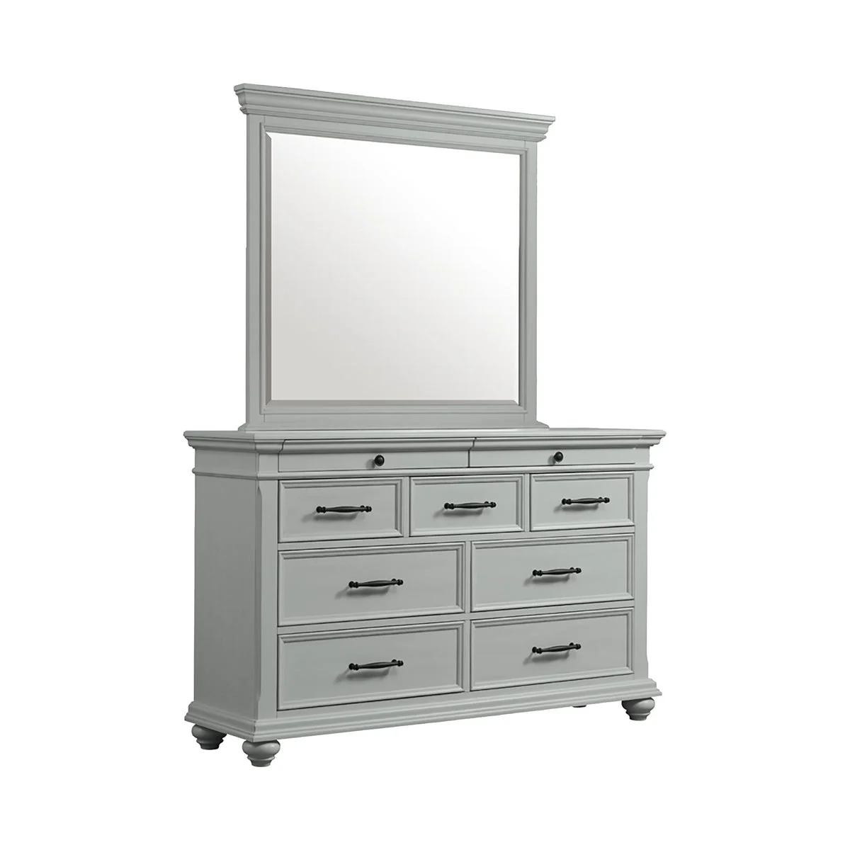 Slater 9-Drawer Dressser with Mirror