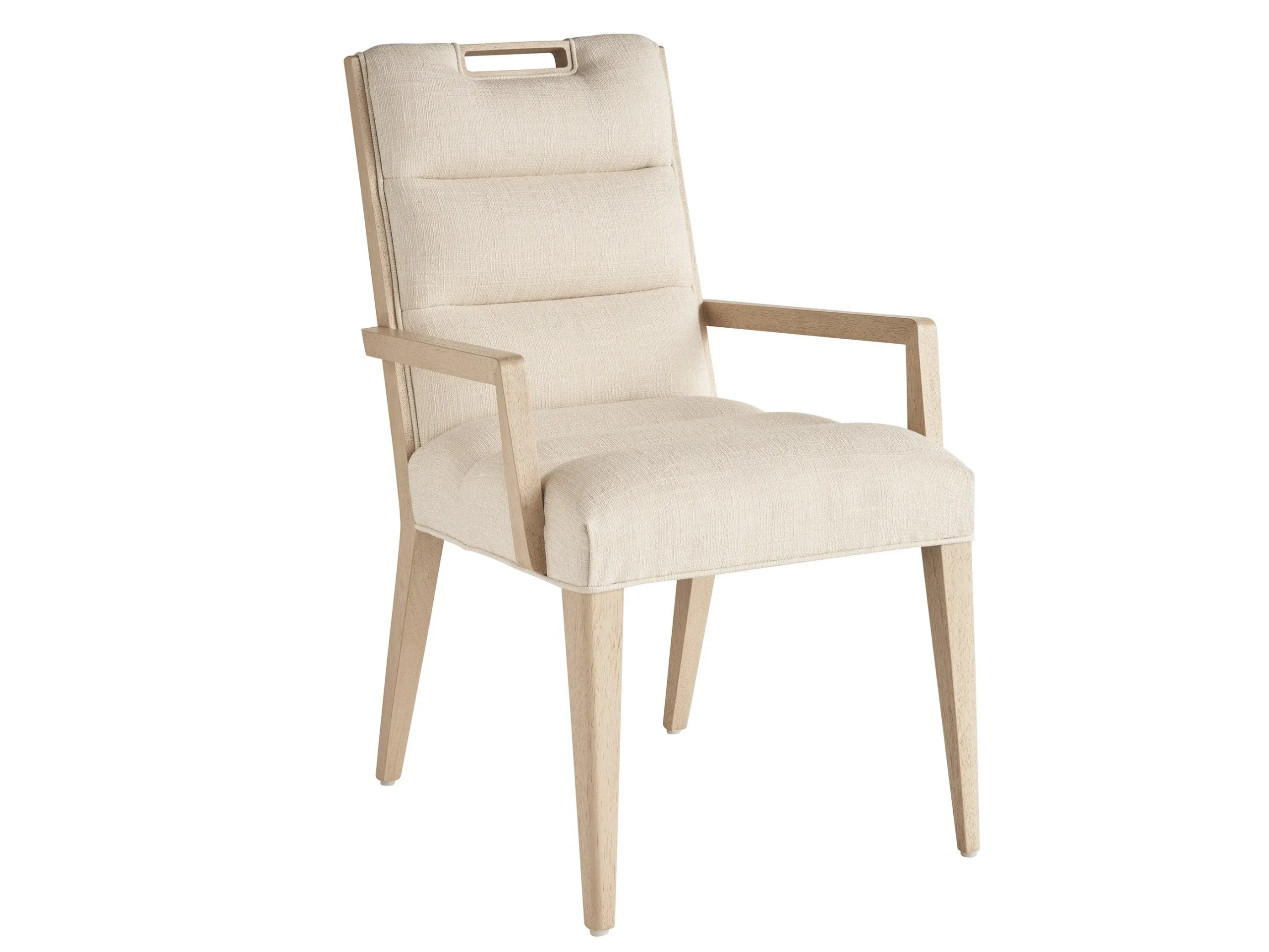 Sunset Key Aiden Channeled Upholstered Arm Chair