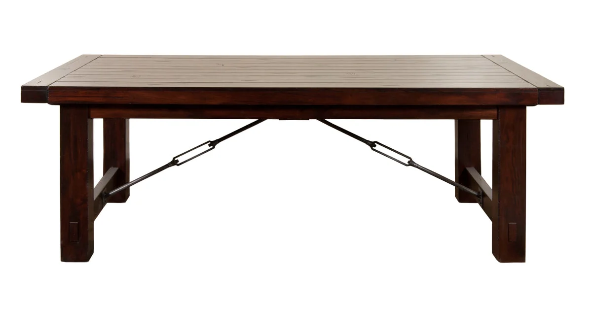 Vineyard - Extension Table - Dark Brown