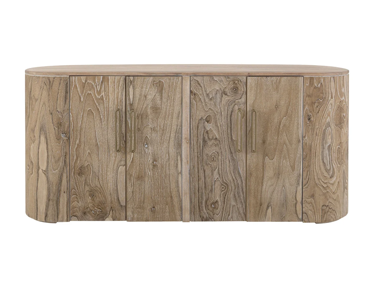 White Balam - 4 Doors Console - Ivory White