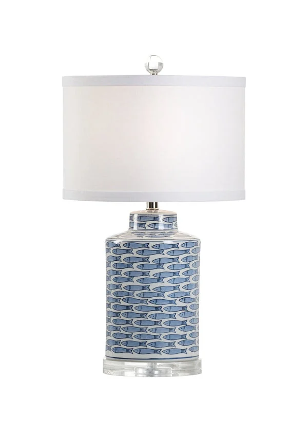 Wildwood Fish Tail Lamp Blue