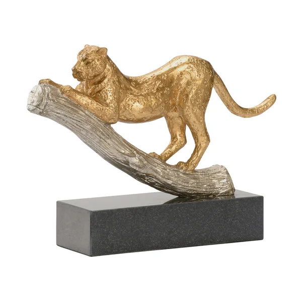 Wildwood Leopard On The Hunt Gold