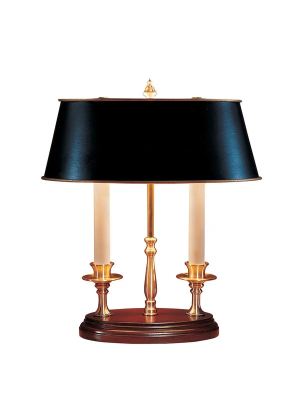 Wildwood Twin Candle Desk Lamp