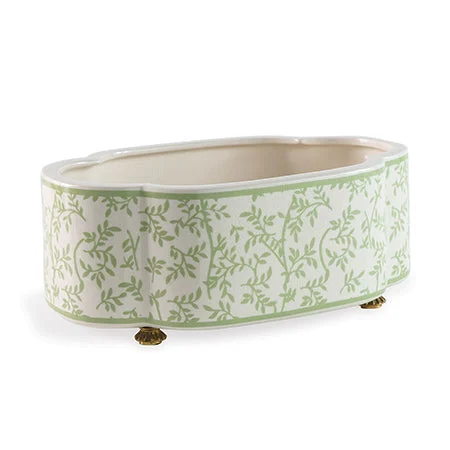 Williamsburg for Port 68 Ghost Blossom Oval Planter